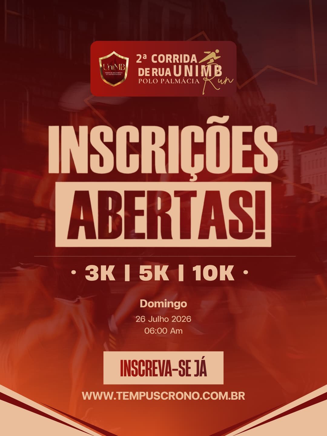 2ª Corrida UNIMB - Polo Palmácia